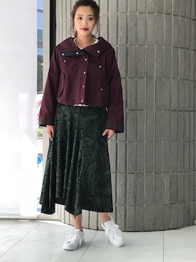「BDONNA（ビドンナ）のアイテム」を使った、ismさん（レディース・170cm）の秋コーディネート