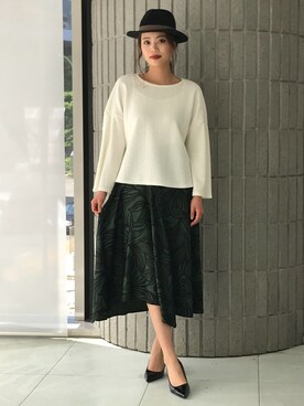 「BDONNA（ビドンナ）のアイテム」を使った、ismさん（レディース・170cm）の秋コーディネート