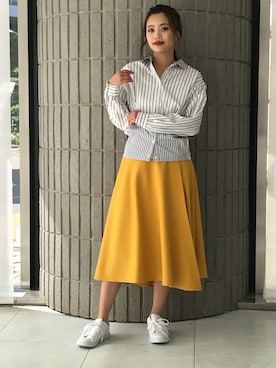 「BDONNA（ビドンナ）のアイテム」を使った、ismさん（レディース・170cm）の秋コーディネート