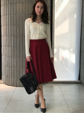 「Dear Princess（ディアプリンセス）のアイテム」を使った、ismさん（レディース・170cm）の秋コーディネート
