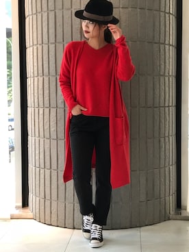 「BDONNA（ビドンナ）のアイテム」を使った、ismさん（レディース・170cm）の秋コーディネート