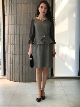 「Dear Princess（ディアプリンセス）のアイテム」を使った、ismさん（レディース・170cm）の秋コーディネート