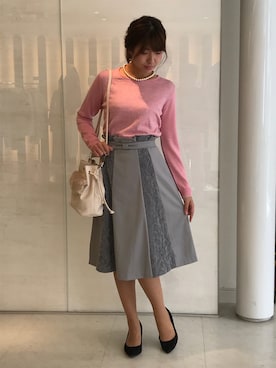 「Dear Princess（ディアプリンセス）のアイテム」を使った、ismさん（レディース・160cm）の秋コーディネート