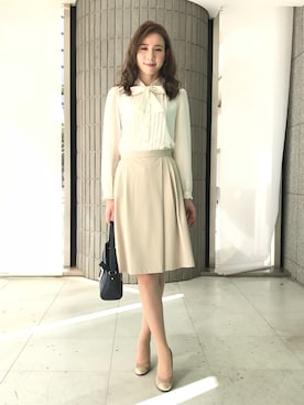 「Dear Princess（ディアプリンセス）のアイテム」を使った、ismさん（レディース・170cm）の冬コーディネート