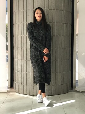 「BDONNA（ビドンナ）のアイテム」を使った、ismさん（レディース・170cm）の冬コーディネート