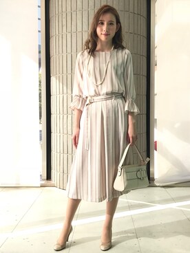 「Dear Princess（ディアプリンセス）のアイテム」を使った、ismさん（レディース・170cm）の冬コーディネート