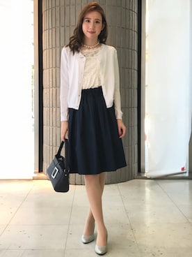 「リバーシブル」｜「アイテム（アンサンブル）」を使った、ismさん（レディース・170cm）の冬コーディネート