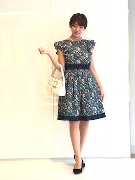 「Dear Princess（ディアプリンセス）のアイテム」を使った、ismさん（レディース・160cm）の冬コーディネート