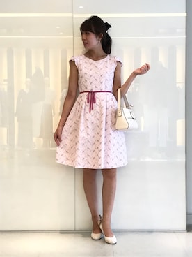 「Dear Princess（ディアプリンセス）のアイテム」を使った、ismさん（レディース・160cm）の冬コーディネート