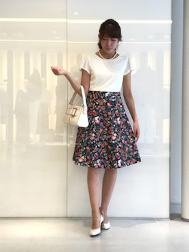 「Dear Princess（ディアプリンセス）のアイテム」を使った、ismさん（レディース・160cm）の冬コーディネート