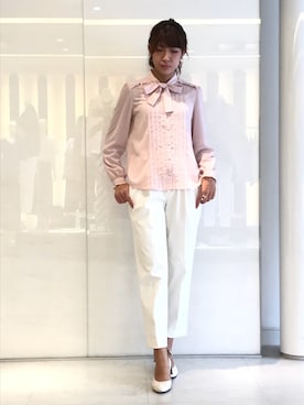 「Dear Princess（ディアプリンセス）のアイテム」を使った、ismさん（レディース・160cm）の冬コーディネート