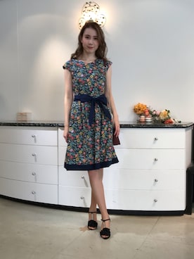 「Dear Princess（ディアプリンセス）のアイテム」を使った、ismさん（レディース・170cm）の春コーディネート