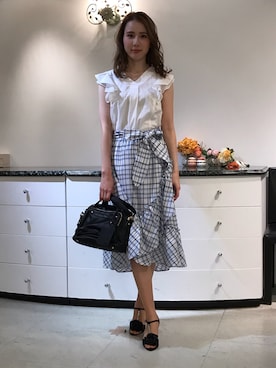 「Dear Princess（ディアプリンセス）のアイテム」を使った、ismさん（レディース・170cm）の春コーディネート