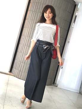 「マリン」｜ismさん（レディース・170cm）の夏コーディネート