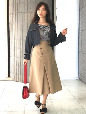 「Dear Princess（ディアプリンセス）のアイテム」を使った、ismさん（レディース・170cm）の夏コーディネート
