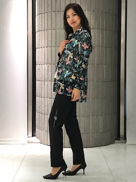 「VALENZA（バレンザ）のアイテム」を使った、ismさん（レディース・170cm）の春コーディネート
