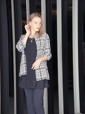 「VALENZA（バレンザ）のアイテム」を使った、ismさん（レディース・170cm）の春コーディネート
