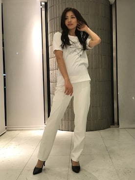 「valenza」｜「アイテム（パンツ）」を使った、ismさん（レディース・170cm）の春コーディネート