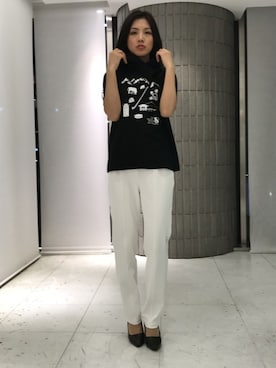 「valenza」｜「アイテム（パンツ）」を使った、ismさん（レディース・170cm）の春コーディネート