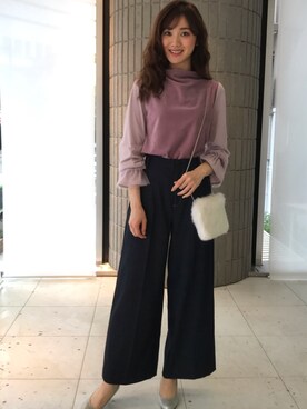 「Dear Princess（ディアプリンセス）のアイテム」を使った、ismさん（レディース・170cm）の秋コーディネート