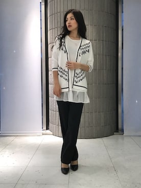 「VALENZA（バレンザ）のアイテム」を使った、ismさん（レディース・170cm）の夏コーディネート