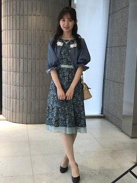 「ノーカラージャケット」｜ismさん（レディース・170cm）の冬コーディネート