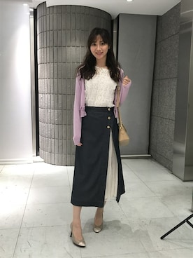 「アイテム（アンサンブル）」を使った、ismさん（レディース・170cm）の冬コーディネート