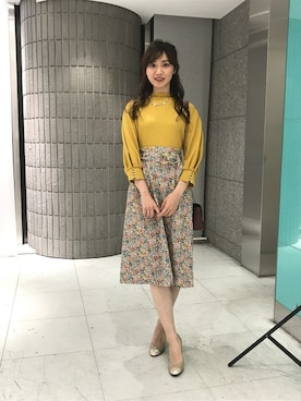 「Dear Princess（ディアプリンセス）のアイテム」を使った、ismさん（レディース・170cm）の秋コーディネート