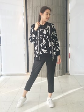 「三角」｜ismさん（レディース・170cm）の秋コーディネート