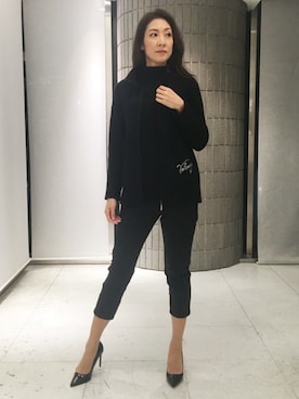 「VALENZA（バレンザ）のアイテム」を使った、ismさん（レディース・170cm）の秋コーディネート
