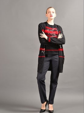 「VALENZA（バレンザ）のアイテム」を使った、ismさん（レディース・170cm）の秋コーディネート