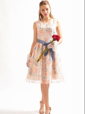 「Dear Princess（ディアプリンセス）のアイテム」を使った、ismさん（レディース・170cm）の秋コーディネート