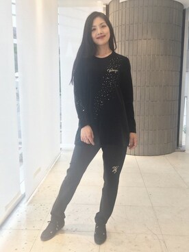 「VALENZA（バレンザ）のアイテム」を使った、ismさん（レディース・170cm）の秋コーディネート