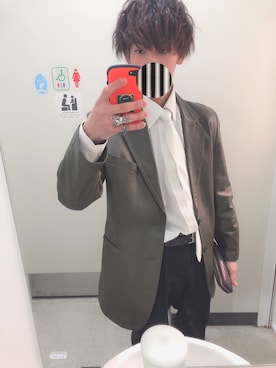 「Cody Sanderson」｜「アイテム（ジャケット/アウター）」を使った、京丸さん（メンズ・172cm）の冬コーディネート