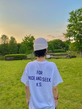 Jun Kuwaharaさんの（HIDE AND SEEK | ハイドアンドシーク）を使ったコーディネート