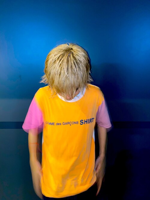 Jun Kuwahara｜COMME des GARCONS SHIRTのTシャツ・カットソーを使ったコーディネート - WEAR