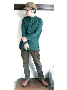 s uchidaさん（メンズ・173cm）の冬コーディネート