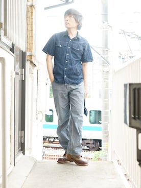 シャツ ブラウスを使った モデル募集中 のメンズ人気ファッションコーディネート Wear