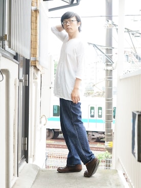 s uchidaさん（メンズ・173cm）の夏コーディネート