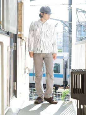 s uchidaさん（メンズ・173cm）の夏コーディネート