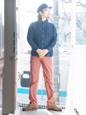 「BOOTLEGGERS（ブートレガーズ）のアイテム」を使った、s uchidaさん（メンズ・173cm）の春コーディネート