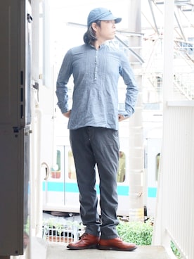 s uchidaさん（メンズ・173cm）の夏コーディネート