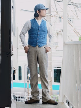 キャップを使った 40代 のメンズ人気ファッションコーディネート Wear