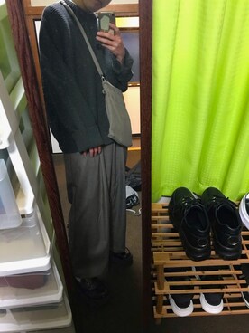 「アイテム（ローファー）」を使った、shi@Ke。。さん（メンズ・165cm）の春コーディネート