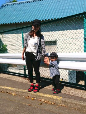 harurunさん（キッズ・80cm）の春コーディネート