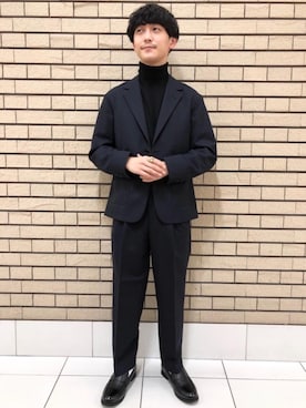 「Easy Set Up」｜立川　敬祐さん（メンズ・167cm）の秋コーディネート