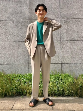 立川　敬祐さん（メンズ・167cm）の春コーディネート