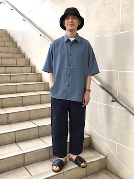 立川　敬祐さん（メンズ・167cm）の夏コーディネート