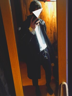 「URBAN RESEARCH Sonny Label（アーバンリサーチサニーレーベル）のアイテム（スウェット）」を使った、takuzo0509さん（メンズ・172cm）の冬コーディネート