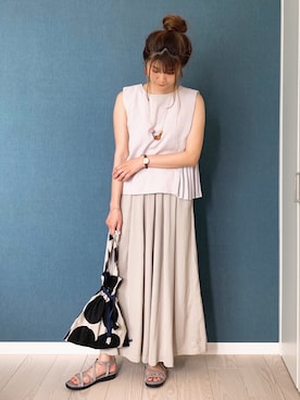 azusakaaiさん（レディース・160cm）の夏コーディネート